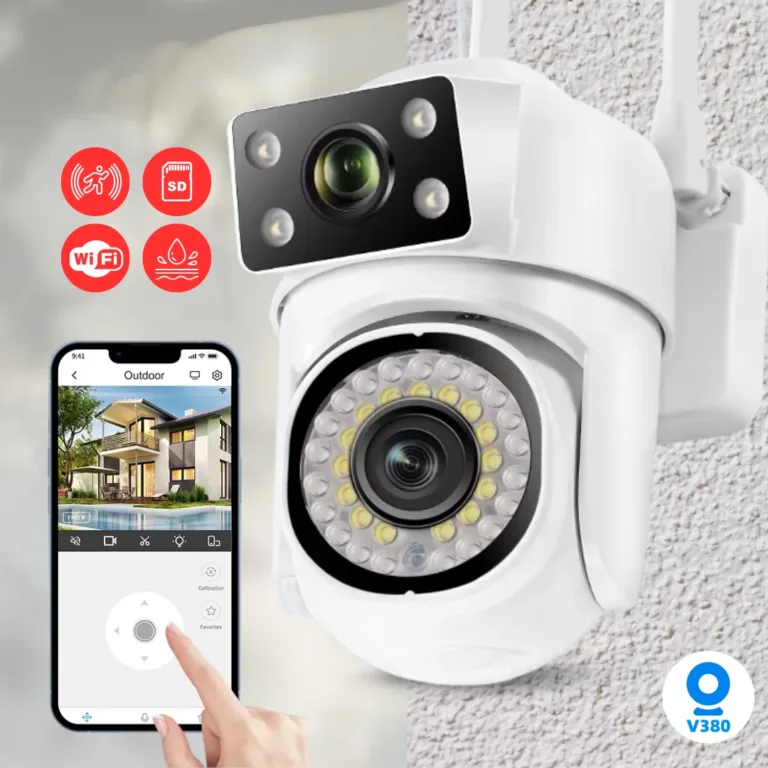 Dual Lens PTZ Security Camera in Pakistan