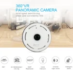 Panoramic- Wireless- 360° Indoor- CCTV Camera-